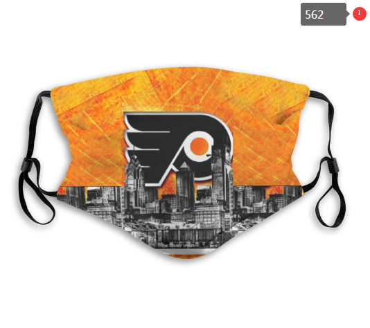 NHL Philadelphia Flyers #15 Dust mask with filter->nhl dust mask->Sports Accessory